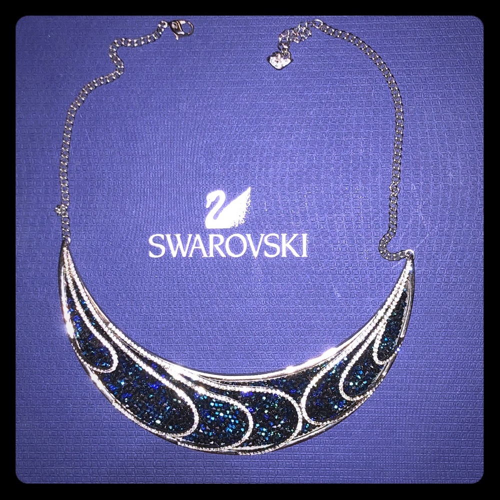 Swarovski Cry Cry Pos Crystal Hearth Necklace